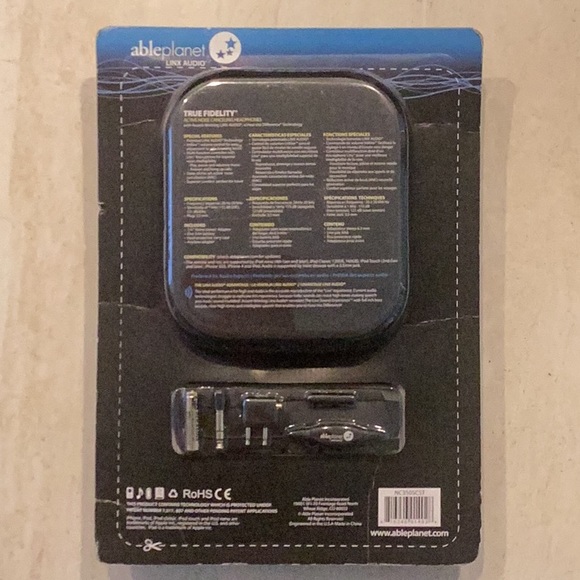 Headphones iPad iPod iPhone Linx Audio Smart Phone Airplane Noise Canceling New - Picture 5 of 10